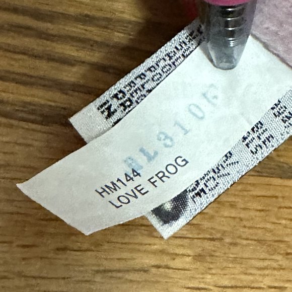 Webkinz Love Frog HM144 Plush Toy No Code - Picture 3 of 4